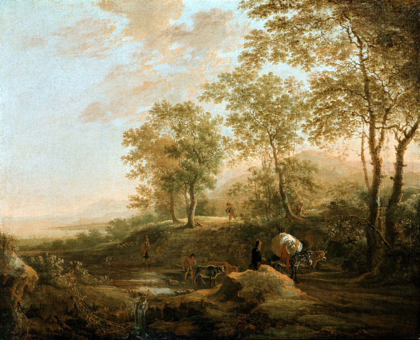 banks of a brook'